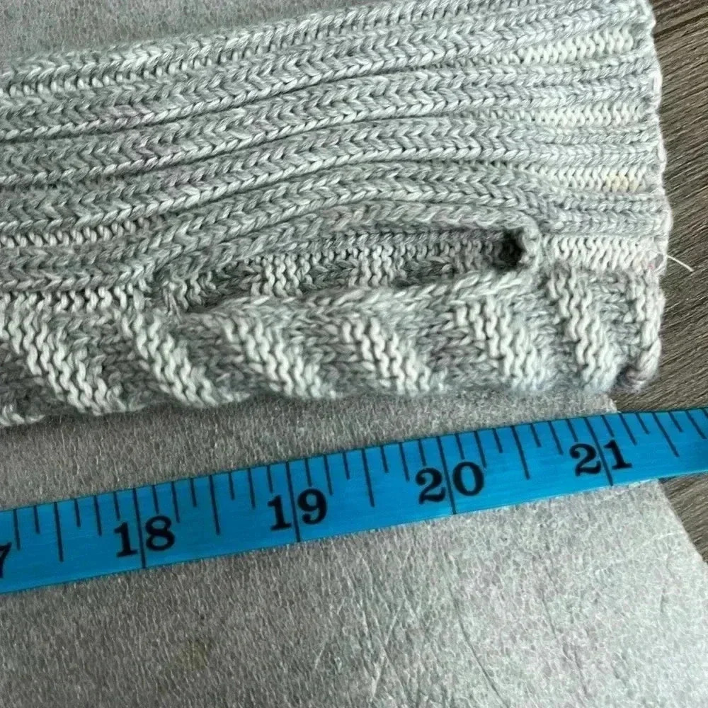 [4/6] Lululemon Embrace Hoodie Knit Heathered  Medium Grey / White - Picture 12 of 12